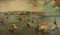 Pieter Bruegel da 031 Kriegsschiff Seeschlacht